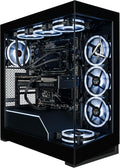 CLX Horus Creator Workstation - AMD Ryzen Threadripper 9980X 3.2GHz, GeForce RTX 5090, 4TB NVMe M.2 SSD, 256GB DDR5 ECC Memory, 360mm AIO, WiFi, Windows 11 Pro, Black, AI-Accelerated